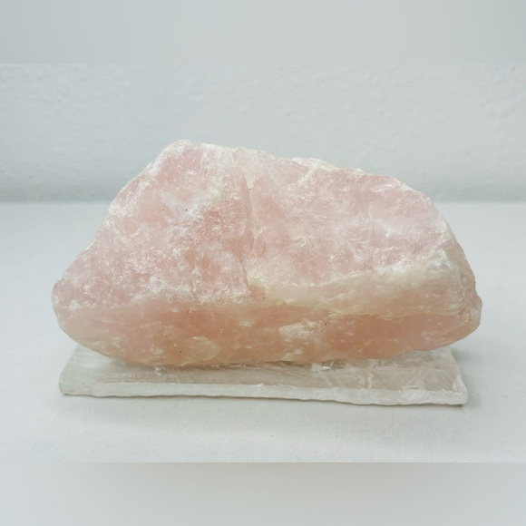 Rose Quartz Large Raw Chunk #1 - Picture 4 of 4